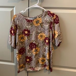 Vintage floral tshirt
